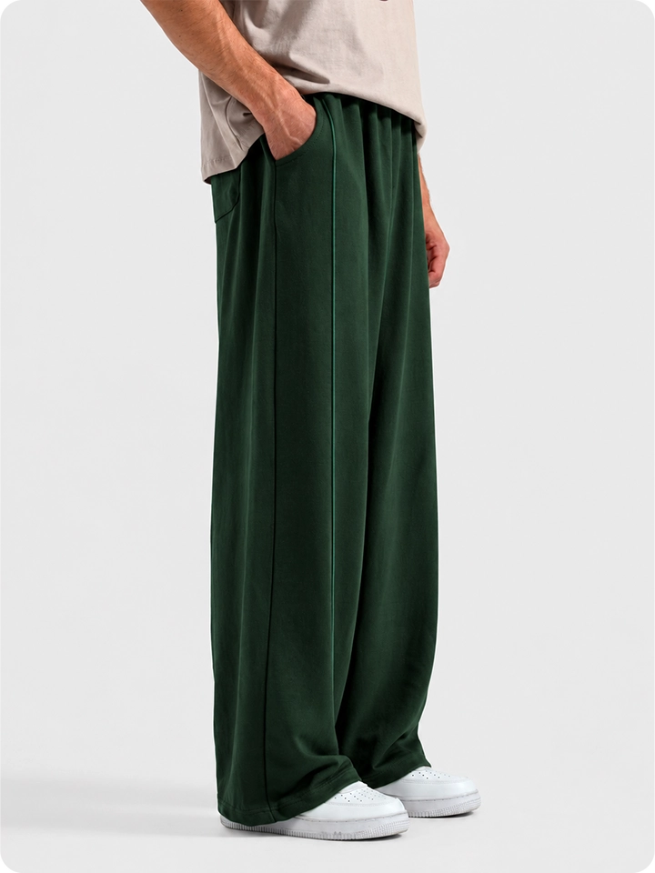 Royal Green Plain Trouser