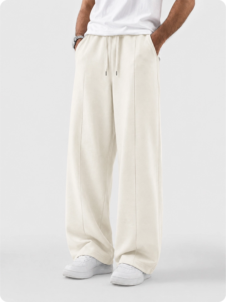 White Plain Trouser