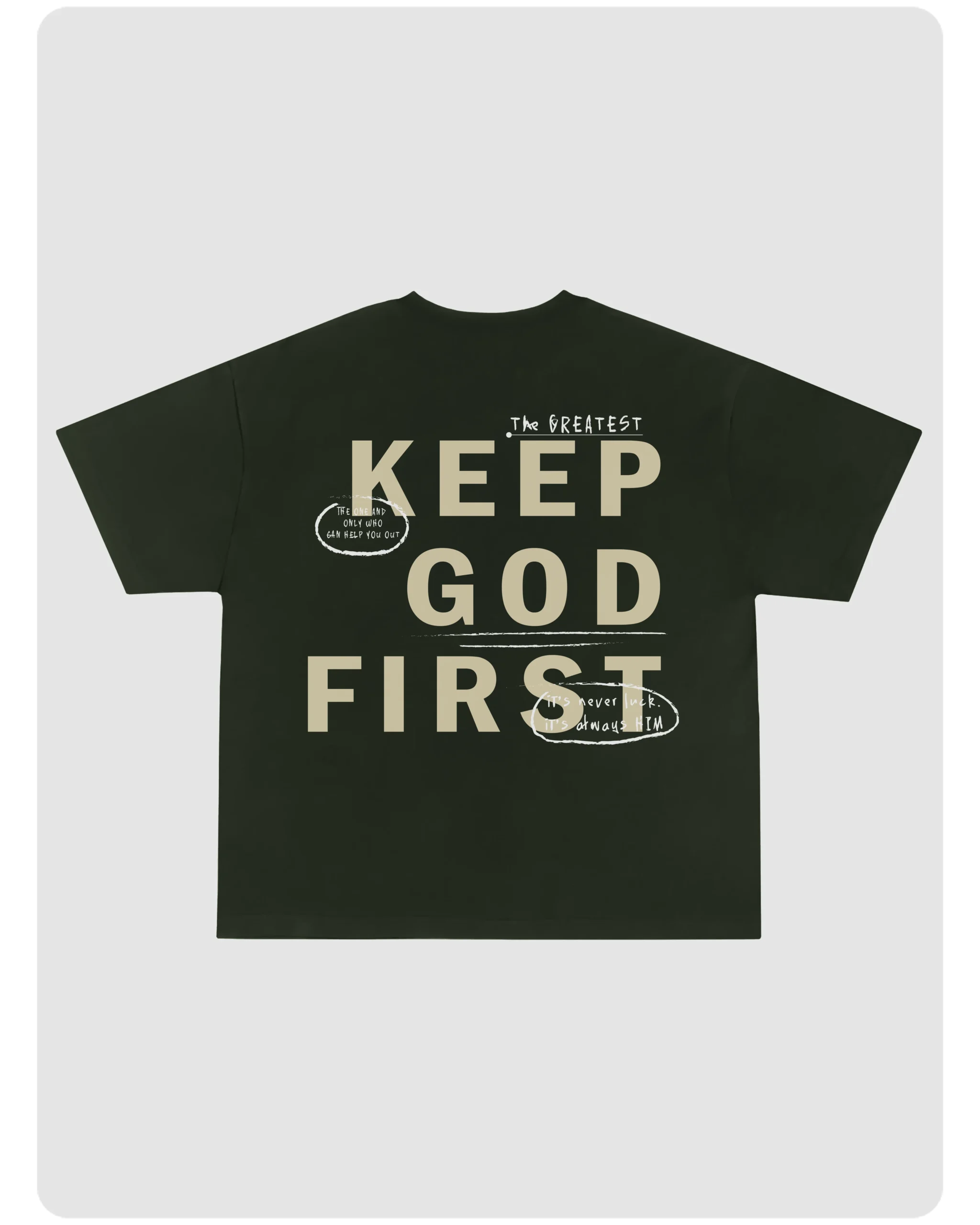 KEEP GOD FIRST