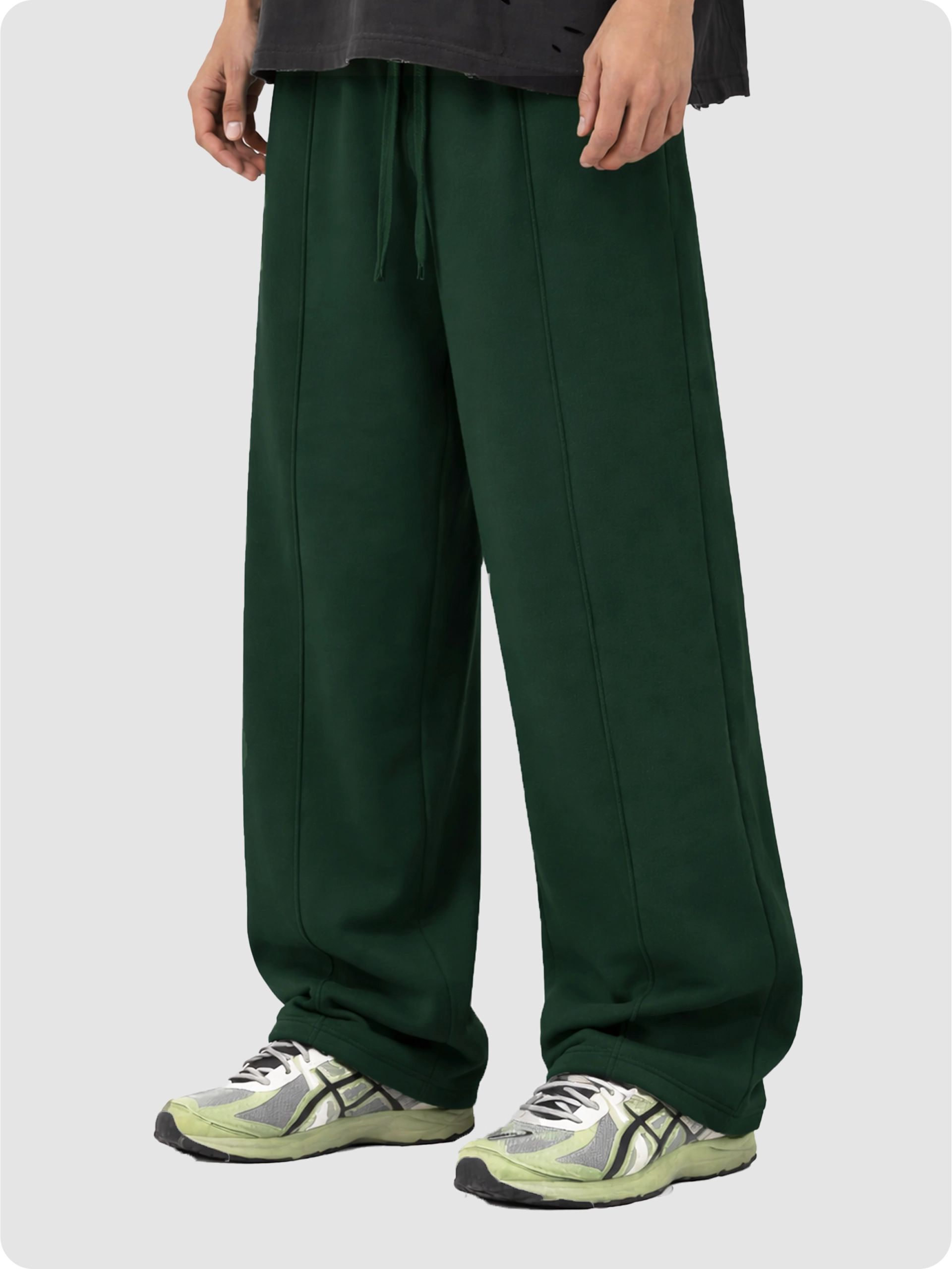 Royal Green Plain Trouser
